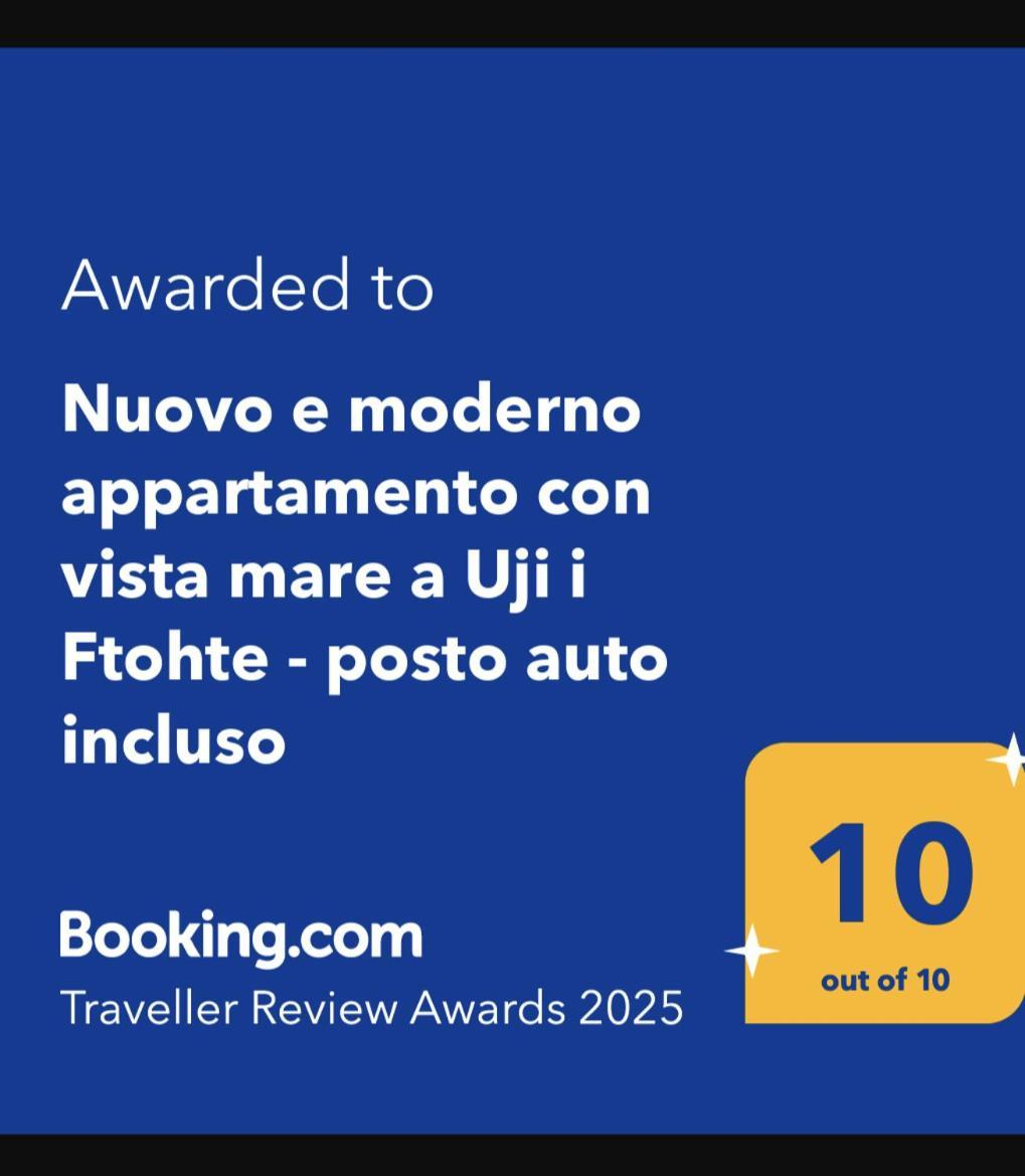 Appartement Nuovo E Moderno Con Vista Mare A Uji I Ftohte - Posto Auto Incluso Vlorë